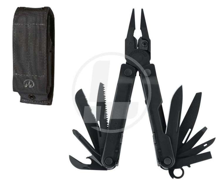 Мультиинструмент Leatherman Rebar Black, чехол Molle, фотография 4