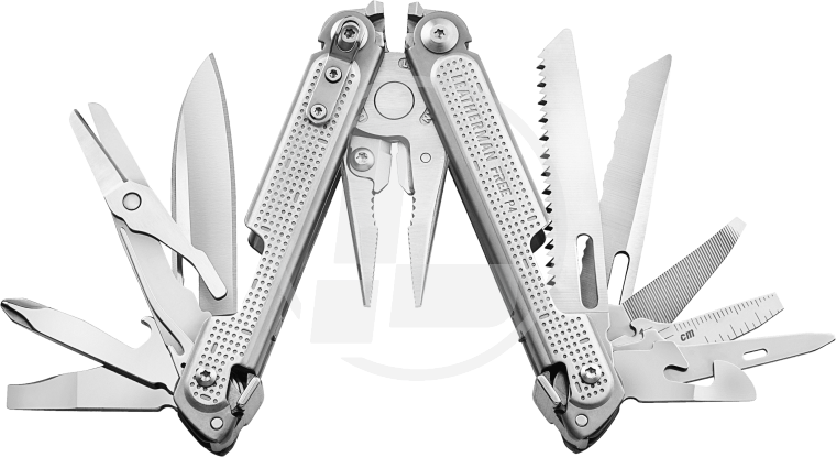 Мультиинструмент Leatherman Free P4, нейлоновый чехол, фотография