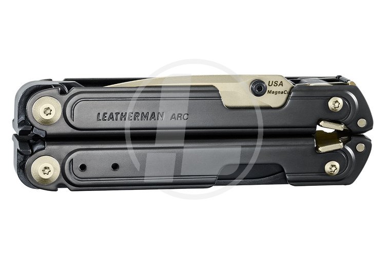 Мультиінструмент Leatherman ARC Obsidian Limited, шкіряний чохол, біти, фото № 4