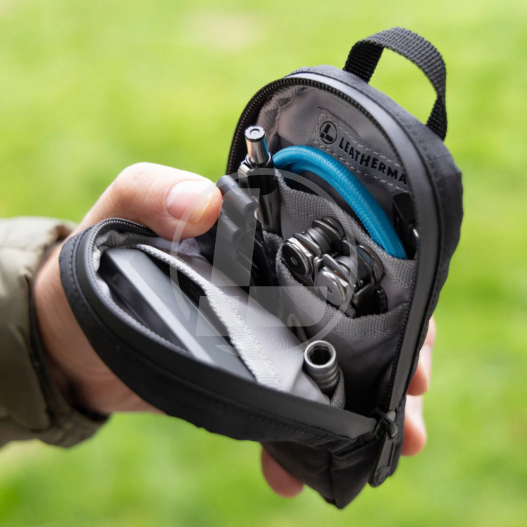 Нейлоновый кейс-пауч для хранения и транспортировки мультиинструментов Leatherman, серый, фотография 4
