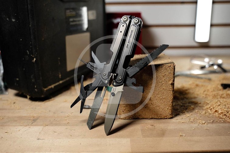 Мультиінструмент Leatherman ARC Obsidian Limited, шкіряний чохол, біти, фото № 7