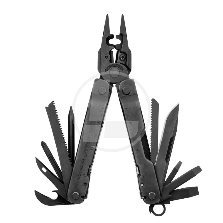 Мультиинструмент Leatherman Super Tool 300 EOD Black, нейлоновый чехол MOLLE (черный), фотография 2